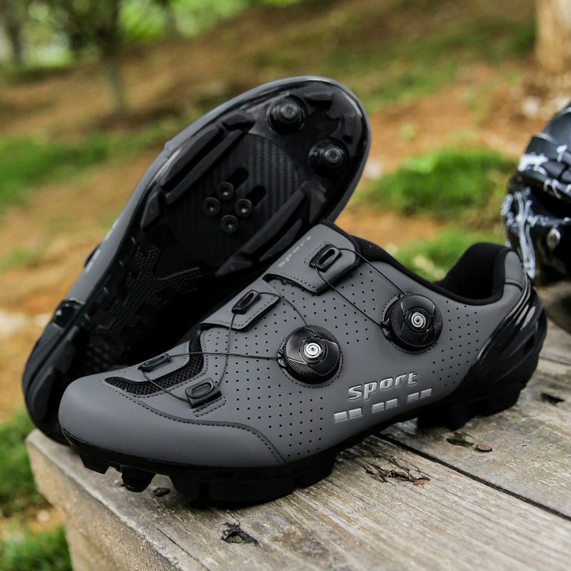 Men's cycling shoes, mountain riding shoes, men's and women's unlocked road bike lock shoes, sports shoes