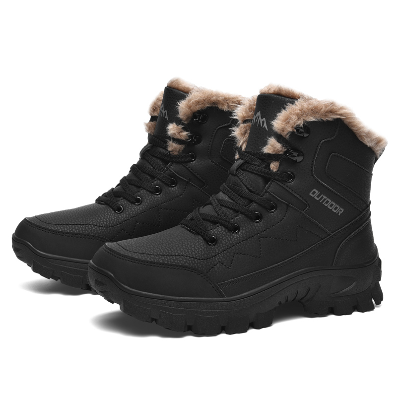 Men's Martin Boots - Stylish, Breathable, British Style High-Top, Non-Slip, Wear-Resistant Hiking Boots